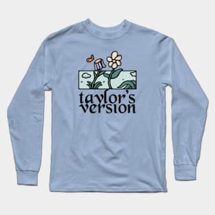 Taylor's version flower Long Sleeve T-Shirt